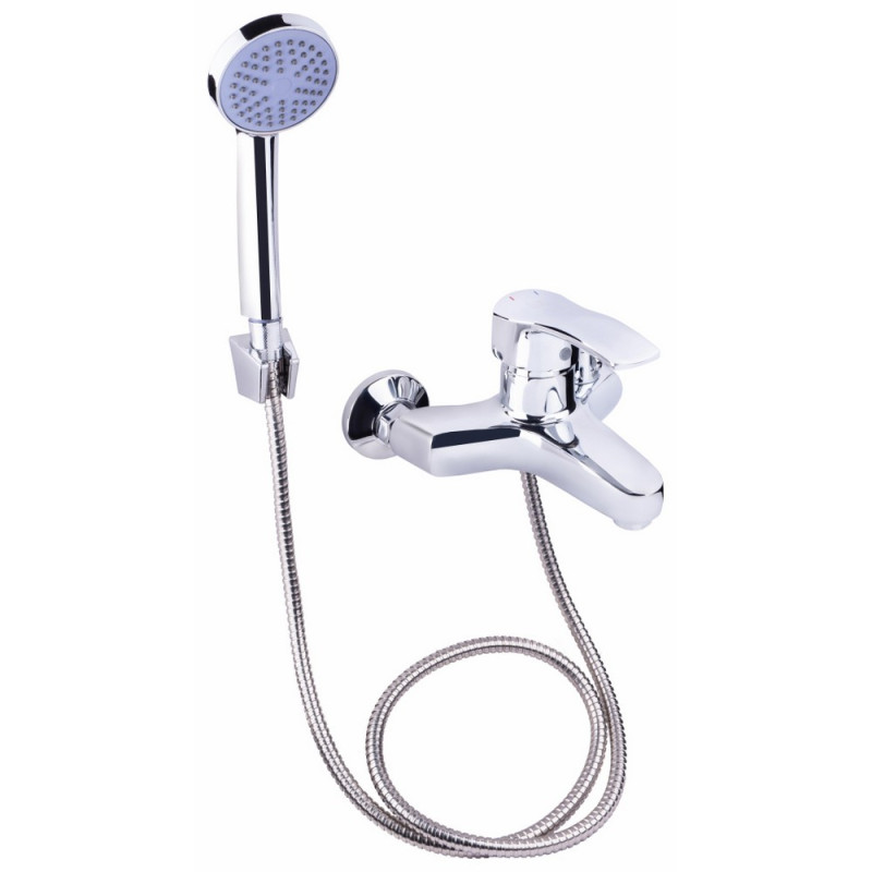 Змішувач для ванни Lidz Anny 006 (з душовим гарнітуром) (k40) LDANN006CRM35121 Chrome