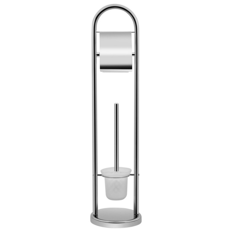Ёршик Lidz Oreo 0507 напольный (матовое стекло) LDORE0507CRM32480 Chrome