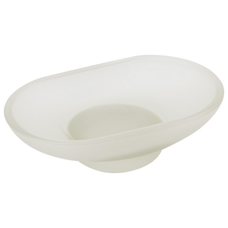 Мыльница Lidz Oreo 0210 (матовое стекло) LDORE0210CRM32454 Chrome
