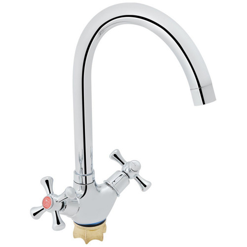 Змішувач для кухні Lidz Lamb 278F двохвентильний LDLAM278FCRM35071 Chrome Змішувач для кухні Lidz Lamb 278F двохвентильний LDLAM278FCRM35071 Chrome
