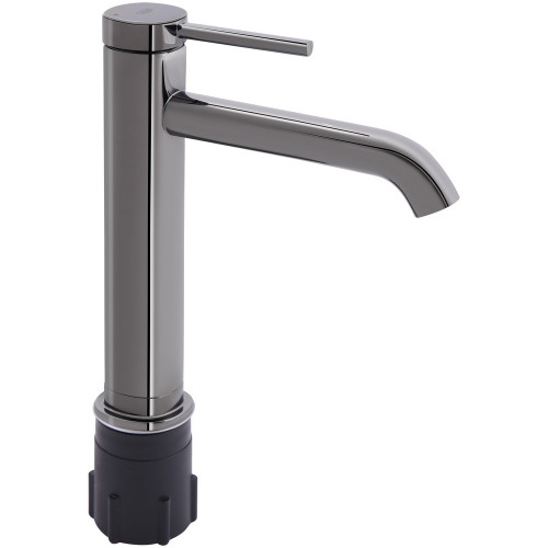 Смеситель для раковины Qtap Robin высокий QTROB1060H102K Black Chrome