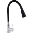 Змішувач для кухні Lidz Aria 015F31 з гнучким виливом (k35) LDARI015F31BNK31872 Black / Nickel