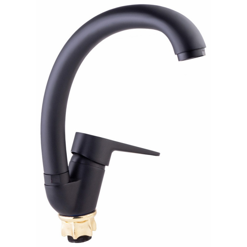 Змішувач для кухні Lidz Nicole 008F (k35) LDNIC008FBLA35181 Black
