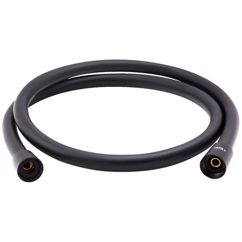 Шланг для ручного душа Qtap Hadice 1200 мм QTHADPVC120B Black Matt