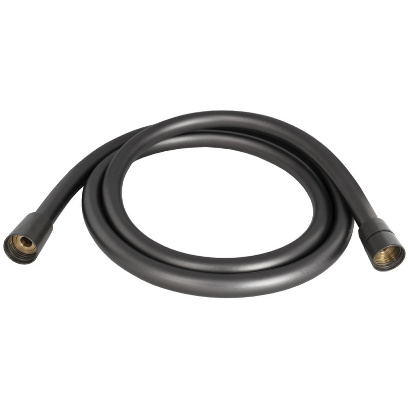 Шланг для ручного душа Qtap Hadice 1600 мм QTHADPVC160G Graphite