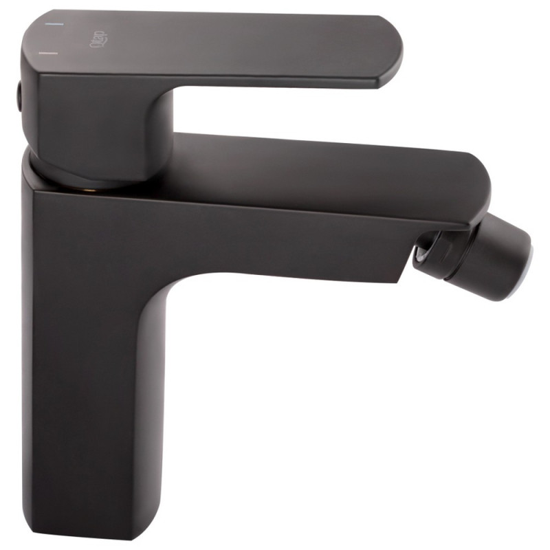 Смеситель для биде Qtap Lipno QTLIPNO2023101CB Black Matt