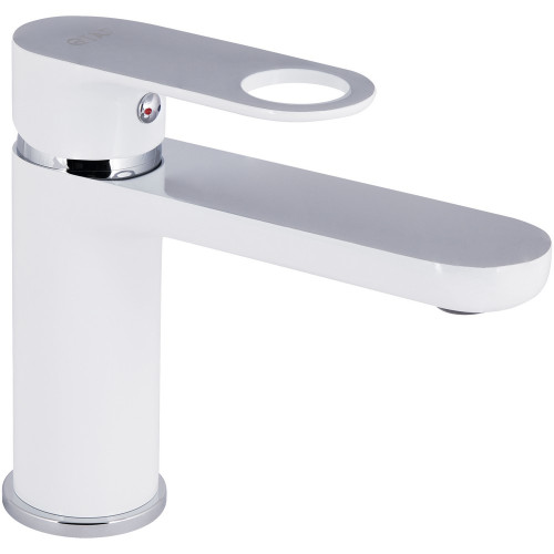 Змішувач для раковини Qtap Jay QTJAY270CRW45551 Chrome/White Змішувач для раковини Qtap Jay QTJAY270CRW45551 Chrome/White
