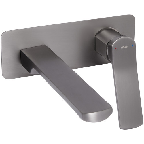 Змішувач для раковини Qtap Slavonice прихованого монтажу QTSLA273GMB45920 Gunmetal Black PVD