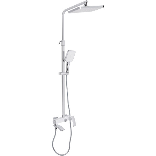 Душевая система универсальная Qtap Swan Cascada на три потребителя (с изливом) QTSWA111CRW45570 Chrome/White Душевая система универсальная Qtap Swan Cascada на три потребителя (с изливом) QTSWA111CRW45570 Chrome/White