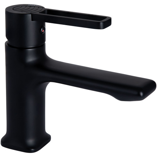 Змішувач для раковини Qtap Taurus QTTAU270BLM45660 Black Matt
