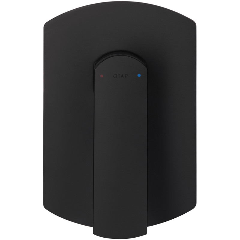Смеситель для душа Qtap Slavonice скрытого монтажа QTSLA267BLM45903 Black Matt