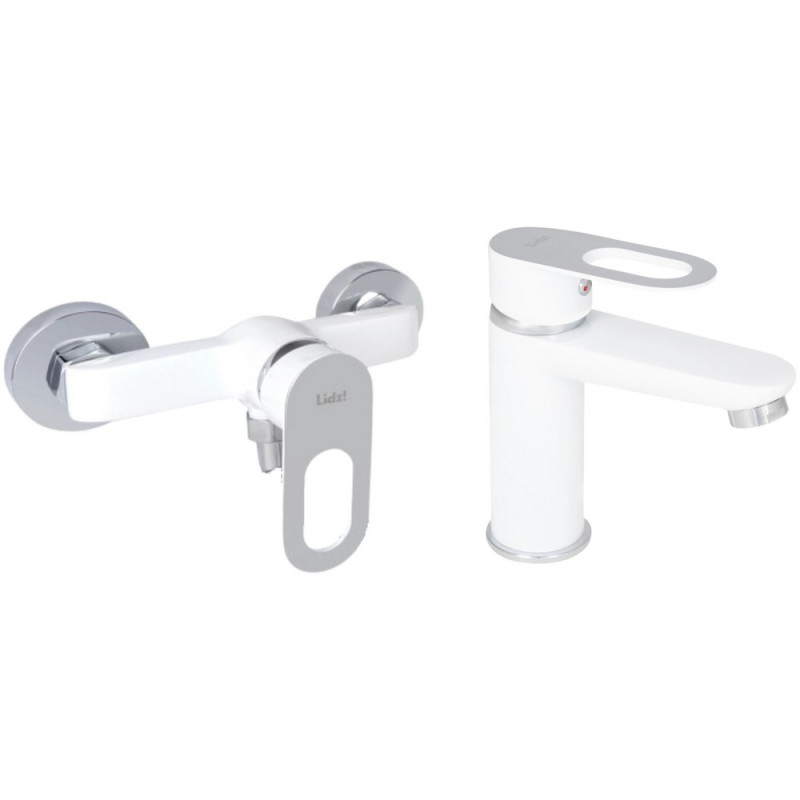 Набор смесителей Latwa 001 + Latwa 010 White