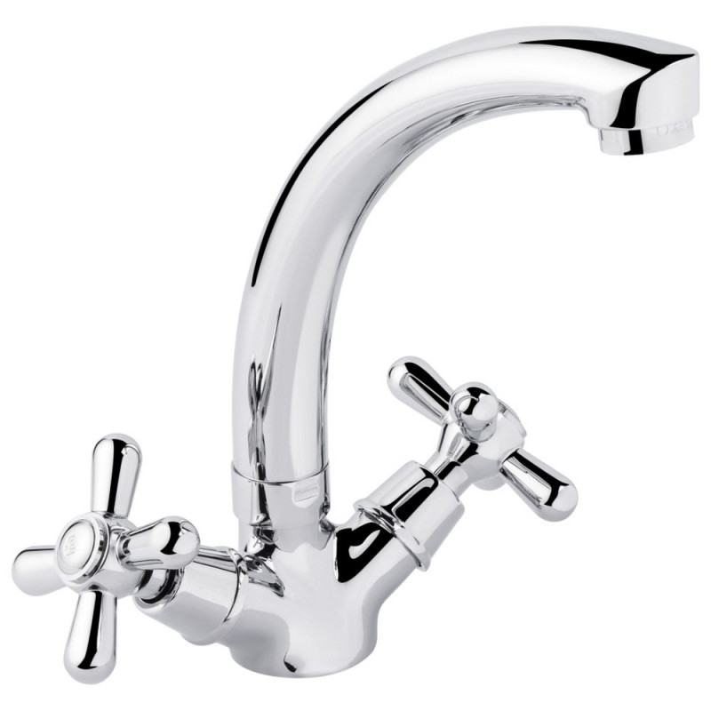 Змішувач для кухні Lidz Dominox 272 двохвентильний LDDOM272CRM35537 Chrome
