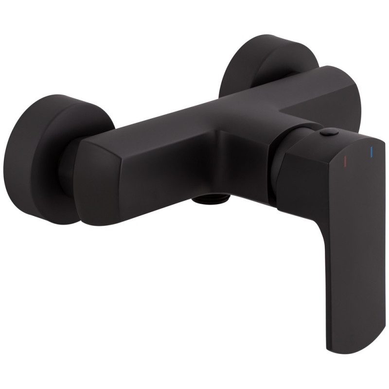 Смеситель для душа Qtap Lipno QTLIPNO4023101CB Black Matt
