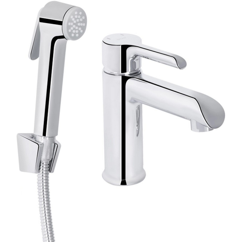 Смеситель для раковины Qtap Grand (с гигиеническим душем) QTGRA272CRM45670 Chrome