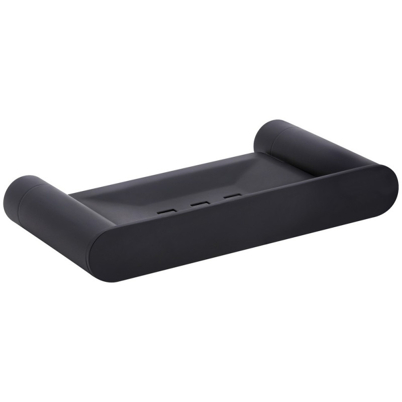 Мыльница Qtap Scorpio настенная QTMDK4102103B Black (Mýdlenka)