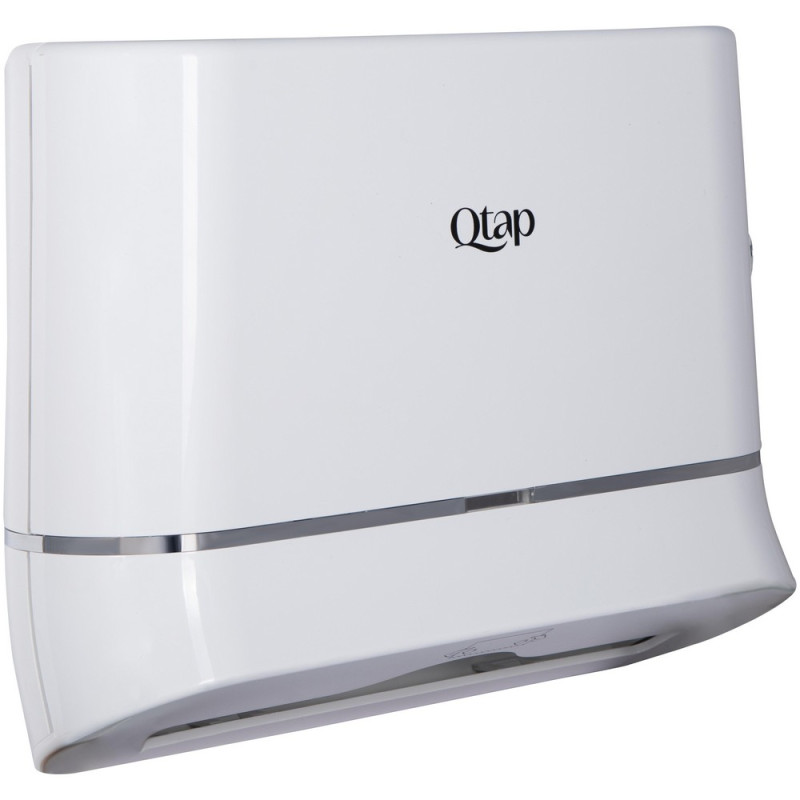 Держатель для бумажных полотенец Qtap Pohodli 300 мм QTDR600WP White (Držák)