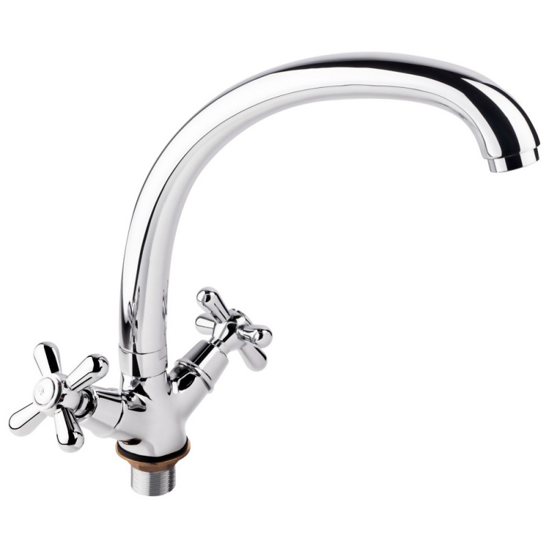 Змішувач для кухні Lidz Dominox 273F двохвентильний LDDOM273FCRM35539 Chrome