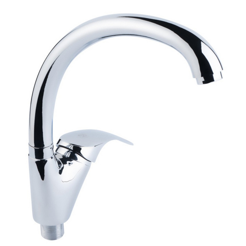 Змішувач для кухні Lidz Mars 007F (k40) LDMAR007FCRM34857 Chrome