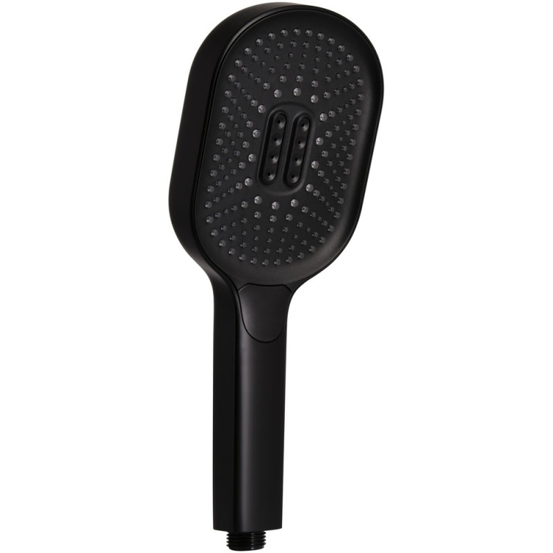 Лійка для ручного душу Qtap Rucni 140*110 мм QTRUC125BLM45961 Black Matt