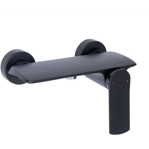 Змішувач для душу Qtap Slavonice QTSLA266BLM45908 Black Matt
