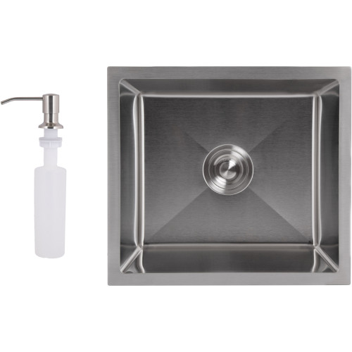 Мийка для кухні інтегрована під стільницю Lidz Handmade H4843 Brushed Steel 3,0/1,0 мм LDH4843BRU49441 Мийка для кухні інтегрована під стільницю Lidz Handmade H4843 Brushed Steel 3,0/1,0 мм LDH4843BRU49441