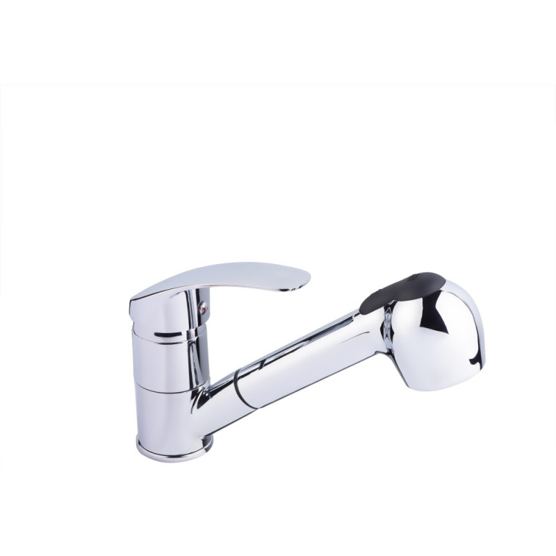 Змішувач для кухні Lidz Mars 011 з висувним виливом (k40) LDMAR011CRM34859 Chrome