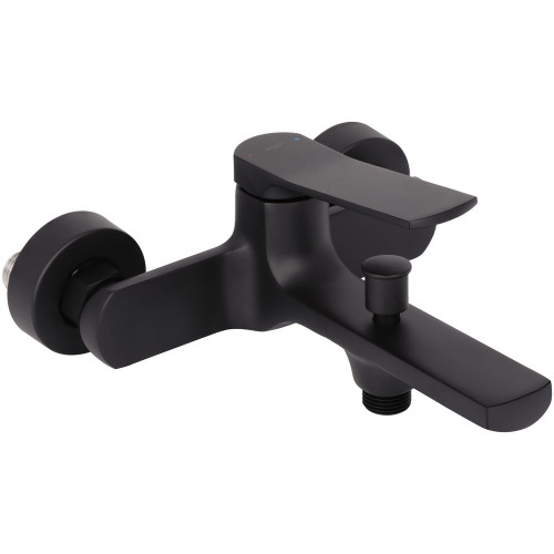 Змішувач для ванни Qtap Slavonice QTSLA259BLM45918 Black Matt