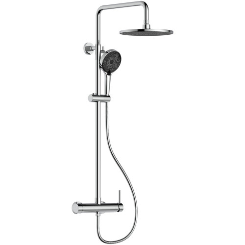 Душова система універсальна Qtap Sloup на два споживача QT57103OC Chrome