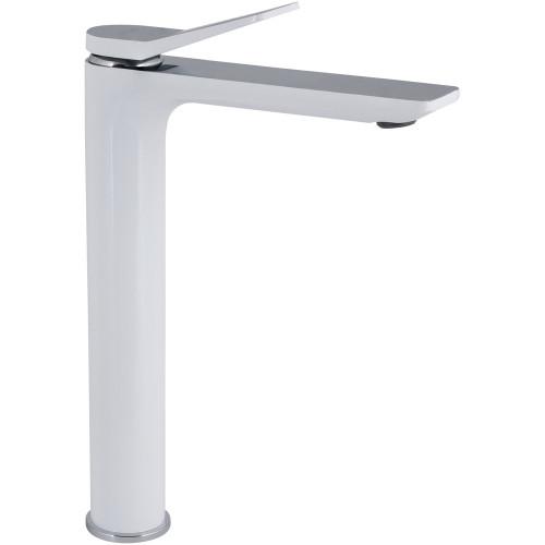 Змішувач для раковини Qtap Presto високий QTPRE269CRW45577 Chrome/White Змішувач для раковини Qtap Presto високий QTPRE269CRW45577 Chrome/White