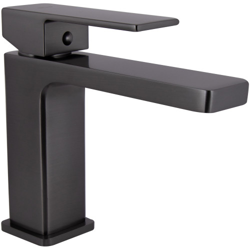 Змішувач для раковини Qtap Gemini QTGEM270GMB45676 Gunmetal Black PVD