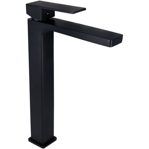 Змішувач для раковини Qtap Gemini високий QTGEM269BLM45678 Black Matt
