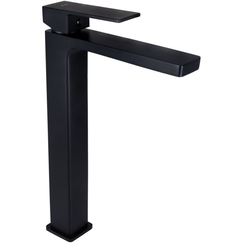 Змішувач для раковини Qtap Gemini високий QTGEM269BLM45678 Black Matt