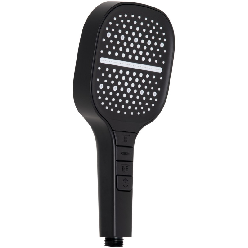 Лейка для ручного душа Qtap Rucni 130x130 мм QTRUC125BLM45957 Black Matt