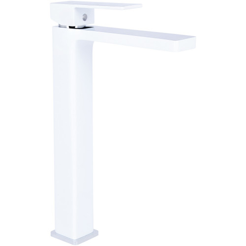 Смеситель для раковины Qtap Gemini высокий QTGEM269CRW45679 Chrome/White