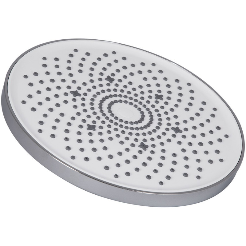 Лейка для верхнего душа Qtap Hlavova D 230 мм округлая QTHLA107CRM45787 Chrome/White