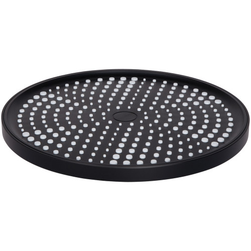Лійка для верхнього душу Qtap Hlavova D 250 мм округла QTHLA107BLM45949 Black Matt