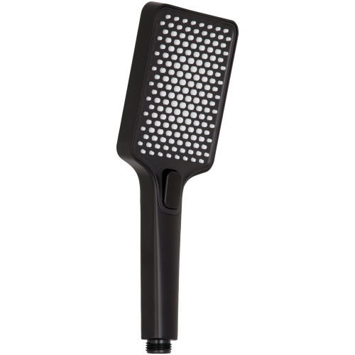 Лійка для ручного душу Qtap Rucni 140x95 мм прямокутна QTRUC125BLM45959 Black Matt