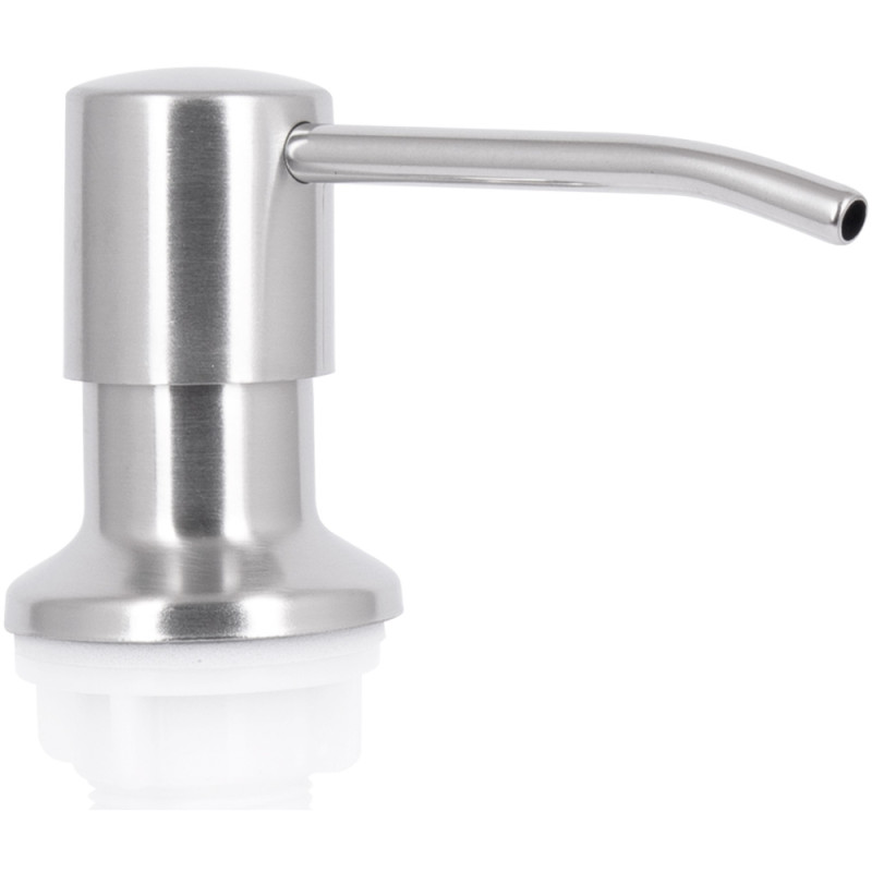 Дозатор для моющего средства Lidz Acsis LA29 Brushed Steel, круглый LDACSLA29BRU49828