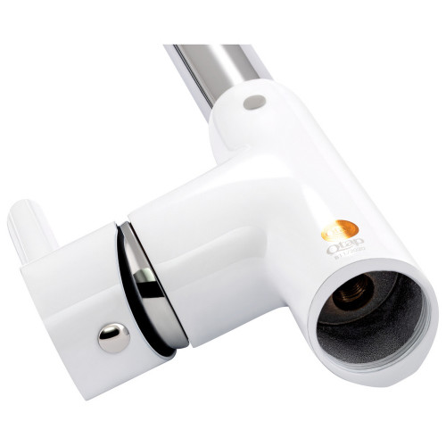 Смеситель для кухни Qtap Grand QTGRAWCR007F Chrome/White