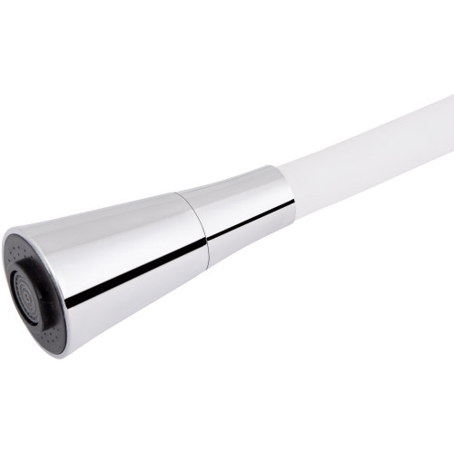 Змішувач для кухні Lidz Tani 007F3 з гнучким виливом (k40) LDTAN007F3WCR40423 White / Chrome