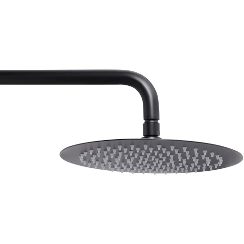 Душевая система универсальная Qtap Scorpio на два потребителя QTSCO51105OGB Black Matt