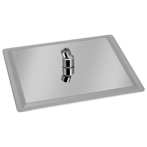 Лейка для верхнего душа Lidz Niagara 225 250x250 мм прямоугольная LDNIA225NKS32452 Chrome