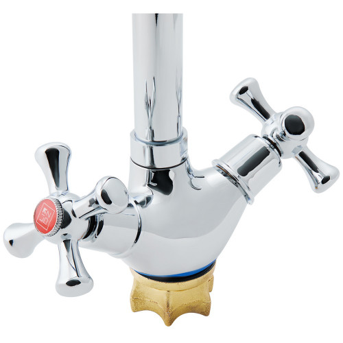 Змішувач для кухні Lidz Lamb 278F двохвентильний LDLAM278FCRM35071 Chrome