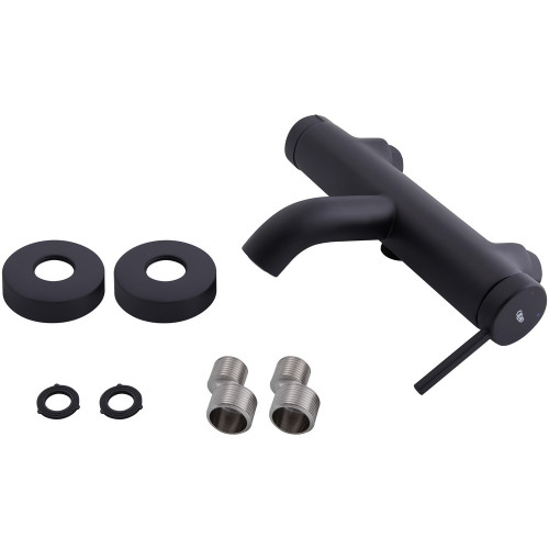 Змішувач для ванни Qtap Robin QTROB3060102B Black Matt