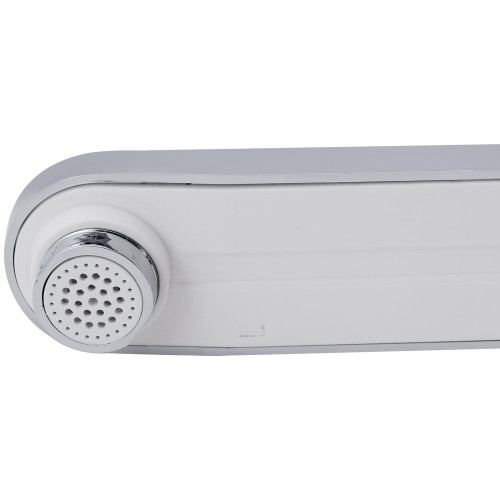 Проточний кран для кухні Lidz Warm 061 LDWAR061WCR35431 White / Chrome