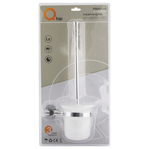 Ёршик подвесной Qtap Liberty QTLIBCRM1157 Chrome