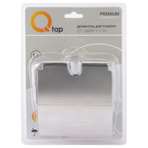 Держатель для туалетной бумаги Qtap Liberty QTLIBCRM1151 Chrome