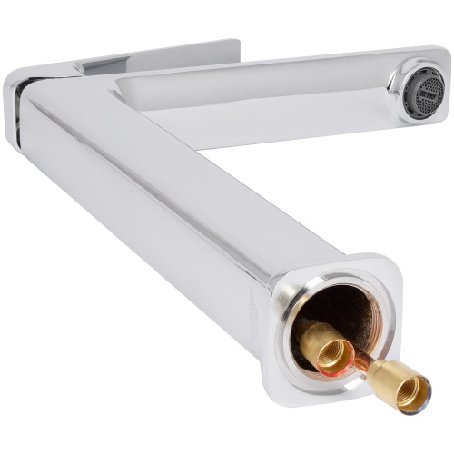 Смеситель для раковины высокий Qtap Capricorn, Chrome (k26) QTCAP1060H102C48220