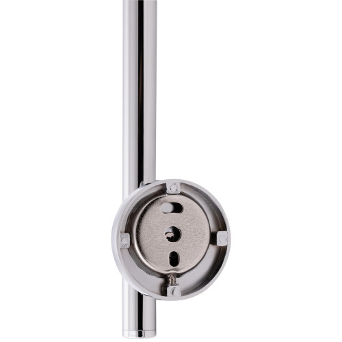 Стойка универсальная Qtap Sprha 700 мм округлая с полочкой QT003 Chrome